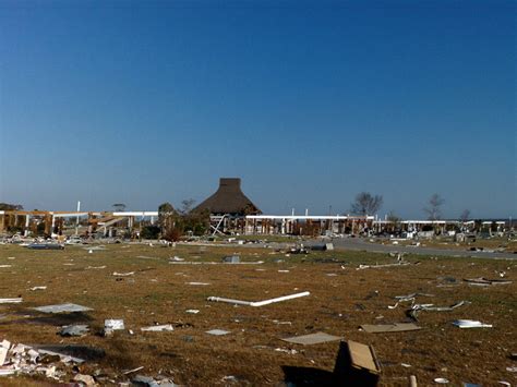 Diamondhead, MS : The remains of some condos and the yacht club in ...