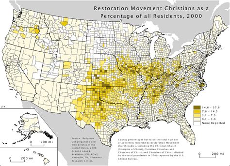 Religious Geography of the United States – FlowingData