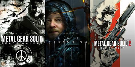 Hideo Kojima Games As Ranked On Metacritic