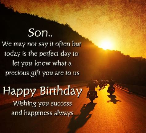 Happy Birthday Son Quotes, Wishes, Messages and Images | Birthday ...