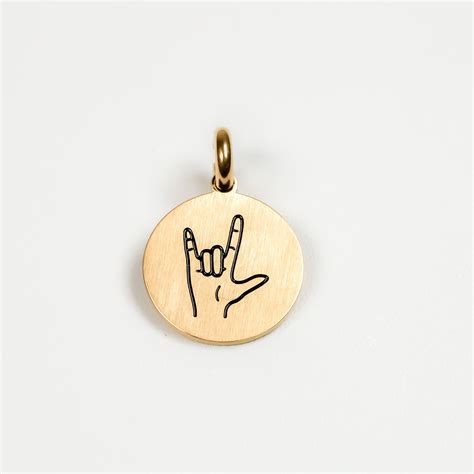 I LOVE YOU SYMBOL CHARM – Inspiration Co.