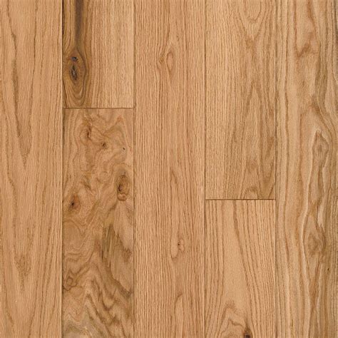 Bruce American Vintage Scraped Natural Red Oak 3/8 in. T x 5 in. W x Varying L Engineered ...