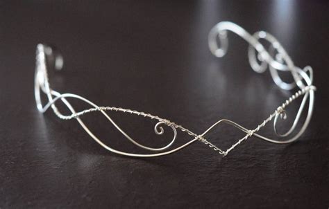 Silver Elven Circlet, Wedding Circlet Tiara, Diadema Elfico, Elfic Tiara, Elfic Circlet, Celtic ...