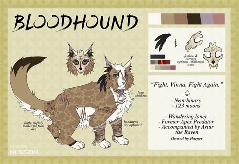 bloodhound ref comm by crowbrews on DeviantArt