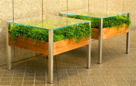 Living Table « Inhabitat – Green Design, Innovation, Architecture, Green Building Garden Coffee ...