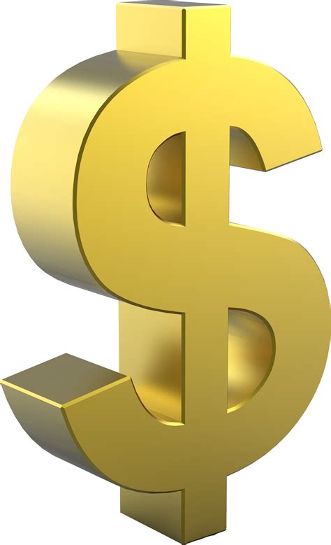 Dollar sign Gold United States Dollar Dollar coin - golden dollar sign png download - 1663*2734 ...