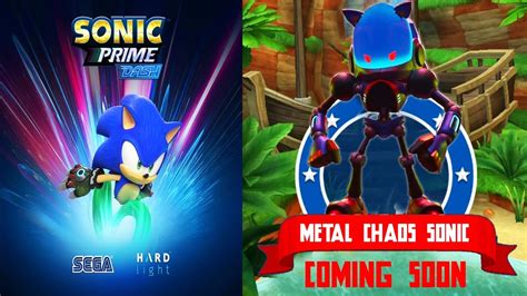 Sonic Prime Dash Netflix Game - Metal Chaos Sonic - All Characters Unlocked New Update Coming ...