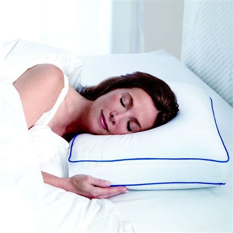 Amazon.com : Serta Gel Memory Foam Side Sleeper Pillow Comfort Free ...