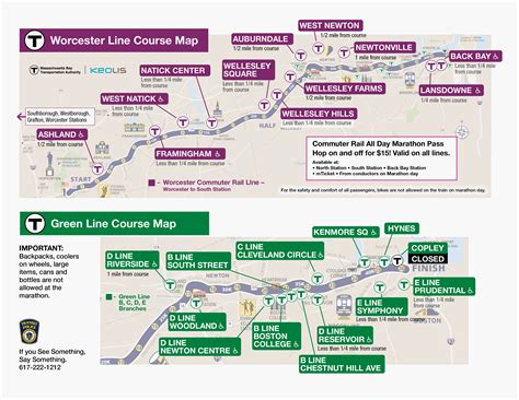 Boston Marathon Guide | MBTA User Guides | MBTA