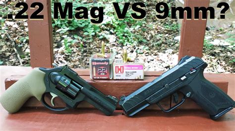 .22 Magnum VS 9mm 'Lite' for Low Recoil Defense - Hornady Critical Defense Lite 9mm VS .22 WMR V ...