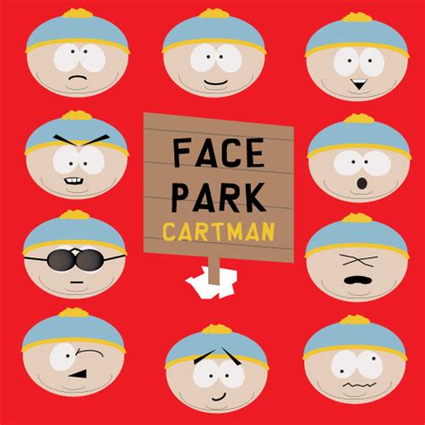 Face Park, Cartman Icons on Behance | Icon, Custom icons, Movie art