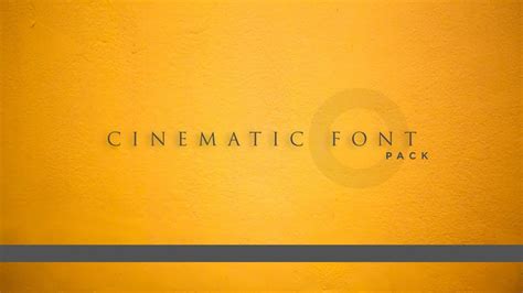 Top 25 Cinematic font pack free download | Best Cinematic Fonts | free ...