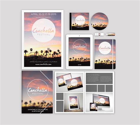 Coachella Festival Redesign & Brand Identity on Behance