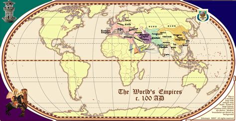 World's Empires c. 100 AD - JohoMaps