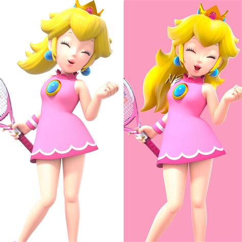 Peach’s hair : r/PrincessPeach