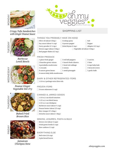 Vegan Meal Plan | 02.27.17