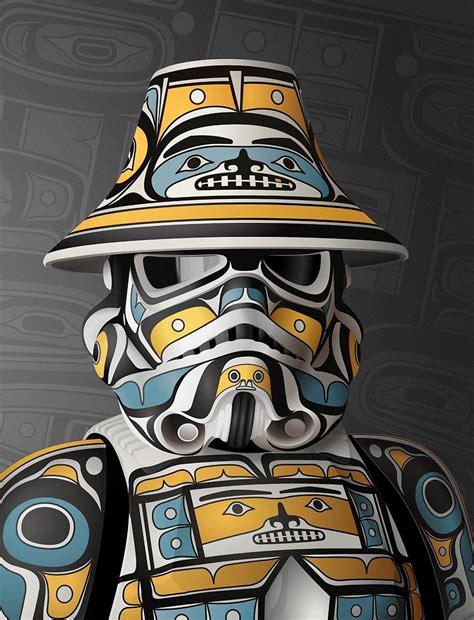 Andy Everson Melds "Star Wars" with West Coast Indigenous Art ...