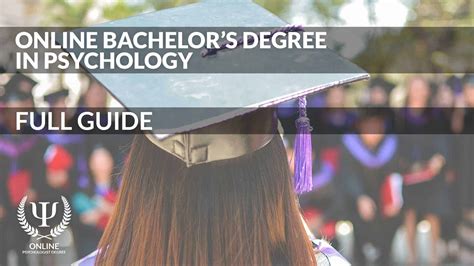 Bachelor's Degree in Psychology Online - Full Guide 2024 - OPD.com