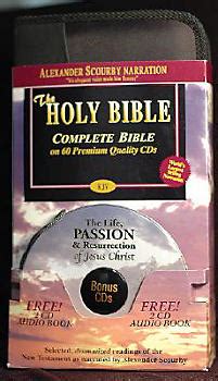 Alexander Scourby Bible-KJV with CD (Audio) | Scourby, Alexander