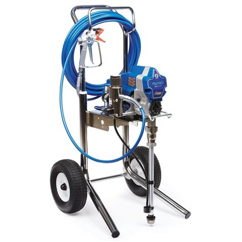 Graco Pro 210ES Cart Airless Paint Sprayer Electric Stationary Airless Paint Sprayer in the ...