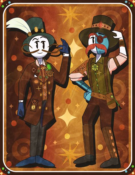 Steampunk! Reginald and Right Hand Man by Fad-Artwork on Newgrounds