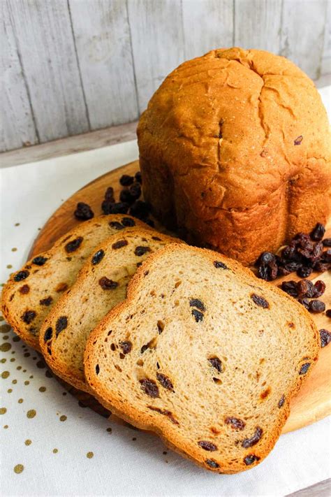 Vegan Cinnamon Raisin Bread (Bread Machine Recipe) - Veggie Fun Kitchen