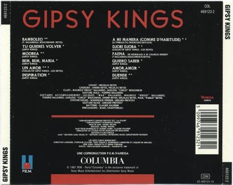 Gipsy Kings - Gipsy Kings (1987) 1992 CD-Rip