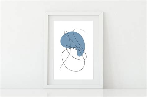 Set of 3 Wall Art Abstract Minimal Print Modern Abstract - Etsy