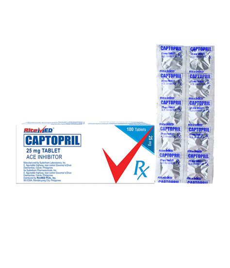 Captopril 25Mg Tablet - Ritemed - Rose Pharmacy Medicine Delivery