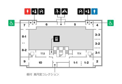 東京国立博物館 - 来館案内 バリアフリー情報 バリアフリー情報 本館