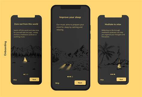 Calm Zone- Meditation app on Behance