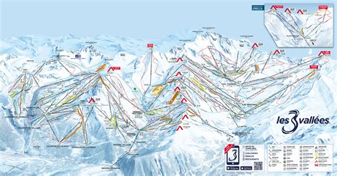 Domaine skiable Les 3 Vallées : avis stations, pistes ski, prix forfait ski