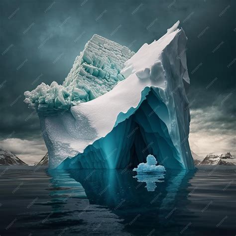 Premium Photo | Iceberg in polar regions