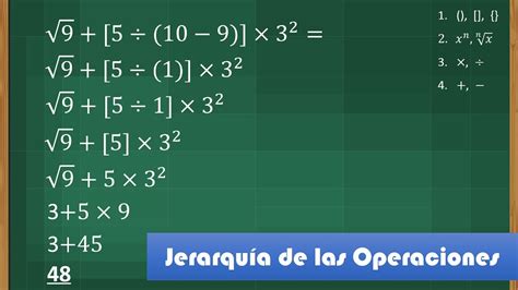 Jerarquía de las operaciones - Explicación y ejemplos - YouTube