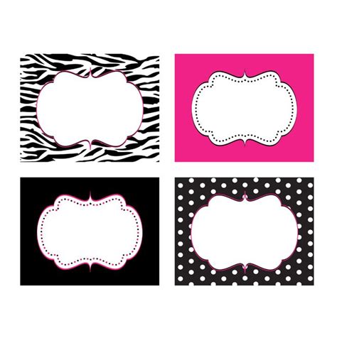 Zebra Label Templates