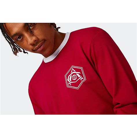 Arsenal Retro Art Deco Crest Long Sleeved T-Shirt | Official Online Store