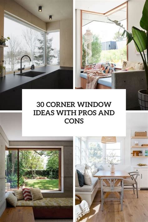 30 Corner Window Ideas With Pros And Cons - Shelterness