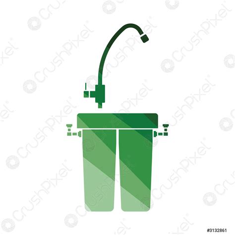 Water filter icon - stock vector | Crushpixel