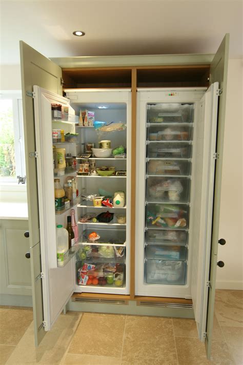 Tall Integrated Fridge & Freezer | Kitchen fridges, Built in ...