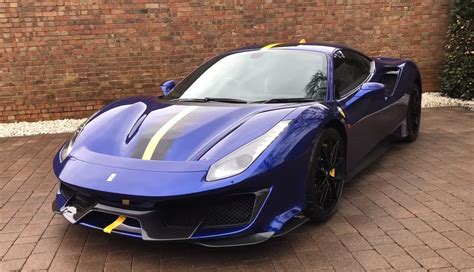 Ferrari 488 Pista Looks Stunning in Blu Elettrico - autoevolution