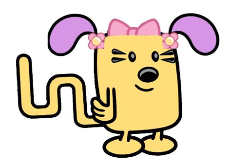 Wubbzy dressed up as Daizy (made by me) by kalebmay14 on DeviantArt