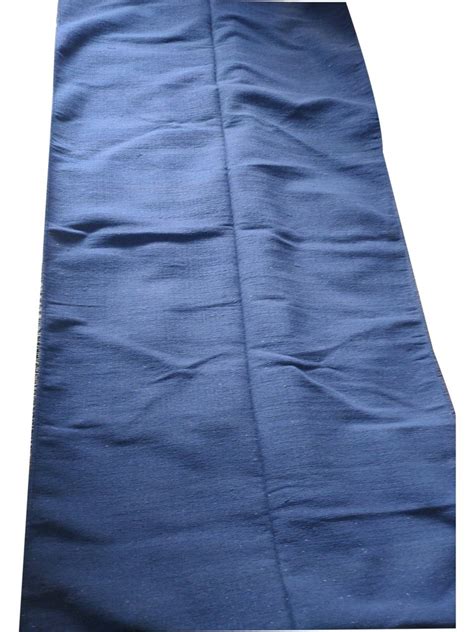 Plain Flat Weave Blue Cotton Durries, Size: 5x2 Feet at Rs 275/piece in ...