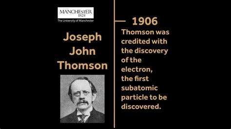 Nobel Prize Winner - Joseph John Thomson - YouTube