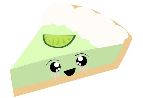 Kawaii Key Lime Pie by LyricalKaleidoscope on DeviantArt