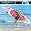 Surfing Board SUP Stand Up Blow Paddle Inflatable Kayak Foam Surfboard ...