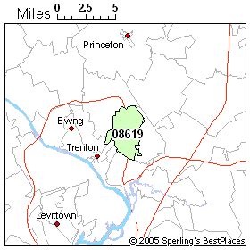 Zip 08619 (Mercerville, NJ) Rankings