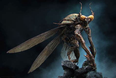 ArtStation - Bug man from Mars, sam rowan Creature Feature, Creature Design, Creature Art, Edge ...