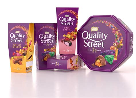 3D Quality Street Chocolates & Toffees - Packaging on Behance | Quality streets chocolates ...