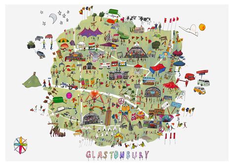 Glastonbury Town Map