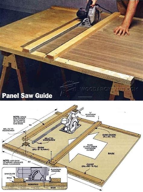 DIY Circular Saw Guide - Circular Saw Tips, Jigs and Fixtures ...